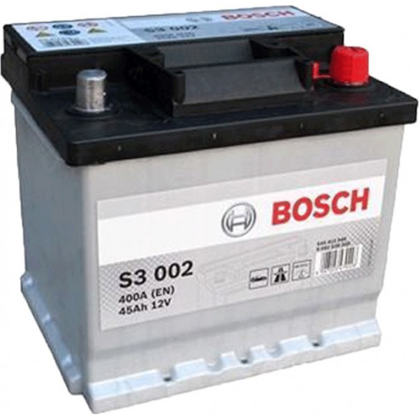 Bosch Μπαταρία Αυτοκινήτου S3002 με Χωρητικότητα 45Ah και CCA 400A
